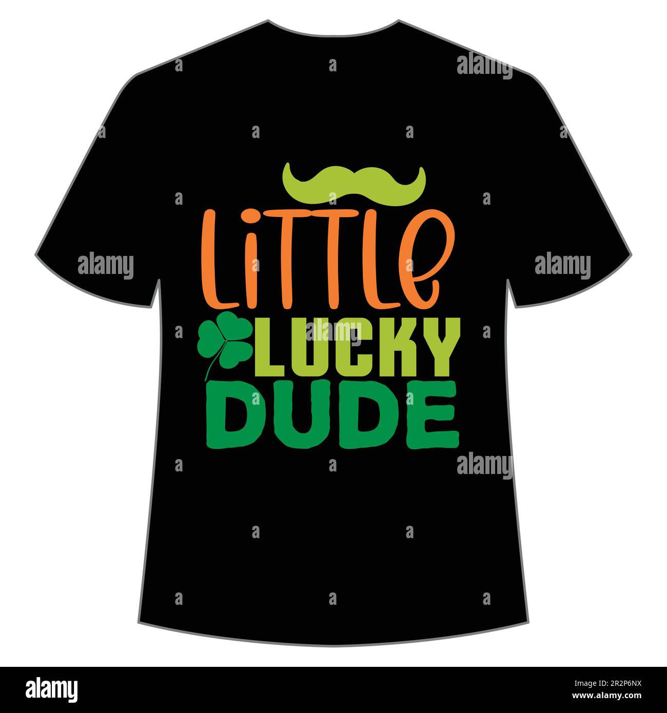 St. Patrick's Day shirt Design Print Template, Lucky Charms, irlandais, tout le monde a un peu de chance Typographie Design Illustration de Vecteur