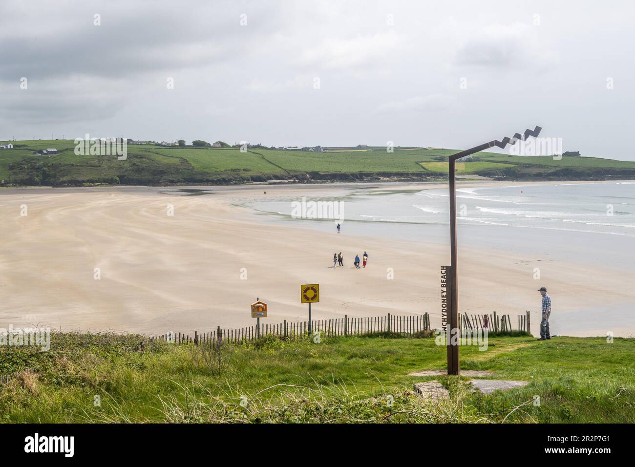 Inchydoney Beach, West Cork, Irlande. 20th mai 2023. Inchydoney Beach est l'un des 8 sites du pays qui a reçu le drapeau bleu et le Green Coast Award. Crédit : AG News/Alay Live News Banque D'Images