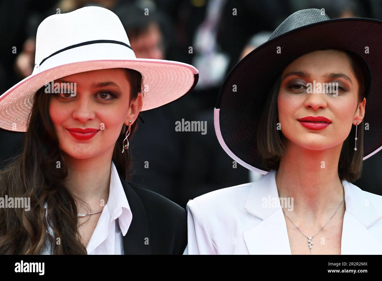 Cannes, France. 20th mai 2023. 76th Festival de Cannes 2023, soirée 5 - tapis rouge du film "Killers of the Flower Moon". Photo : Agathe de Fontenay et Adèle de Fontenay crédit : Agence de photo indépendante/Alamy Live News Banque D'Images
