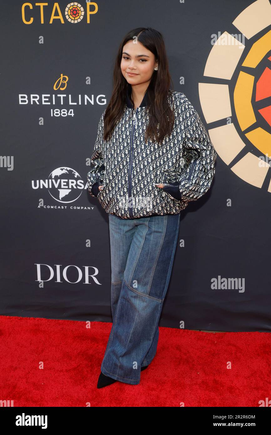 Los Angeles, Californie 20th mai 2023. Ariana Greenblatt au projet de sensibilisation de Charlize Theron Africa à Universal Studios Hollywood à Los Angeles, Californie sur 20 mai 2023. Crédit : Faye Sadou/Media Punch/Alay Live News Banque D'Images