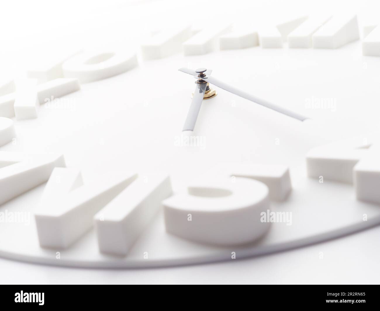 Image de gestion du temps de l'horloge murale Banque D'Images