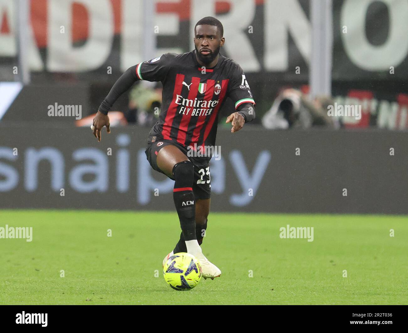 Milan, Italie. 20th mai 2023. Milan 20 mai 2023 Stadio G Meazza Championnat d'Italie série A Tim 2022/23 AC Milan - UC Sampdoria dans la photo : Fikayo Tomori pH Antonio Saia crédit: Kines Milano/Alay Live News Banque D'Images