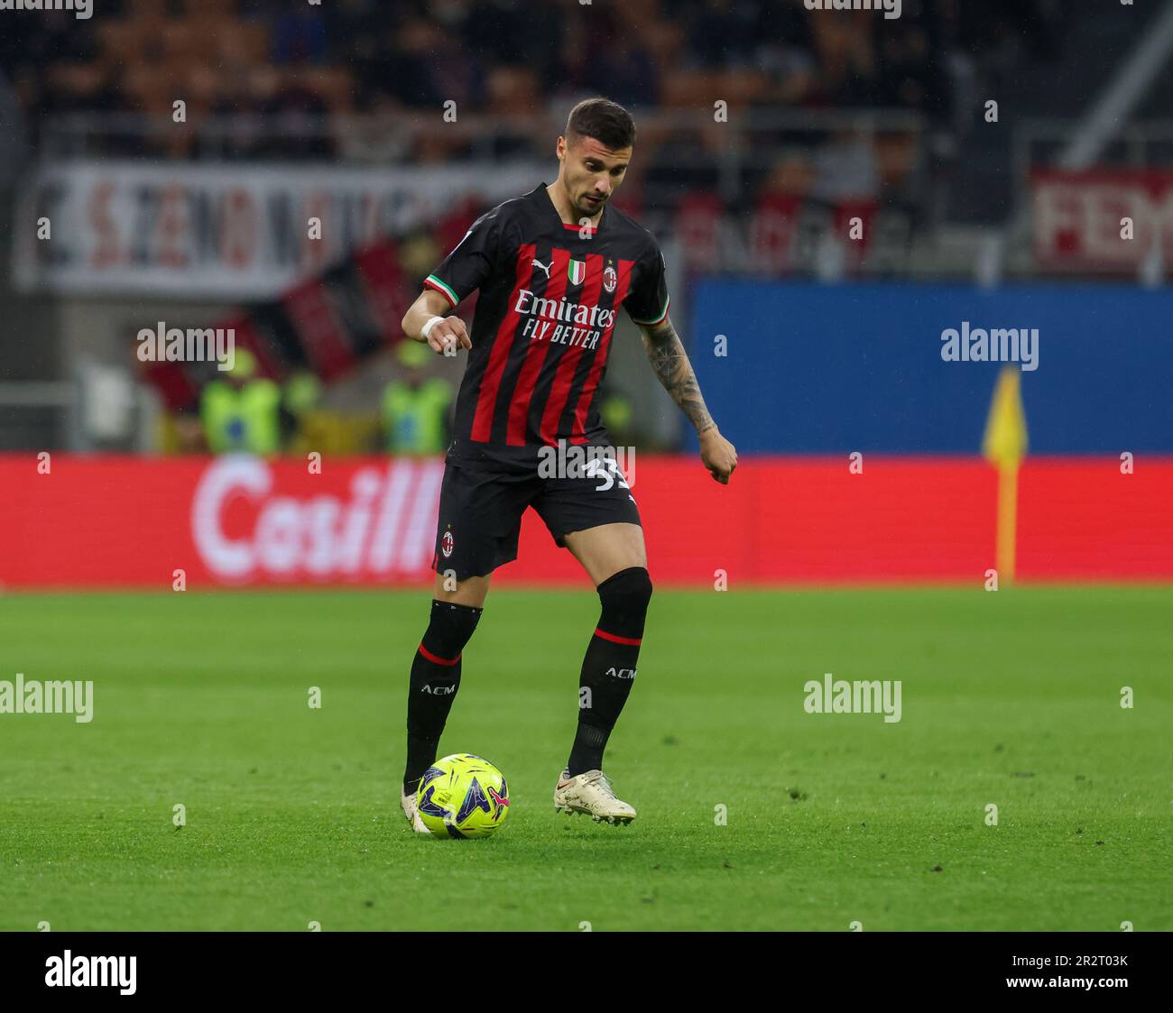 Milan, Italie. 20th mai 2023. Milan 20 mai 2023 Stadio G Meazza Championnat d'Italie série A Tim 2022/23 AC Milan - UC Sampdoria dans la photo : Rade Krunic Ph Antonio Saia crédit: Kines Milano/Alay Live News Banque D'Images