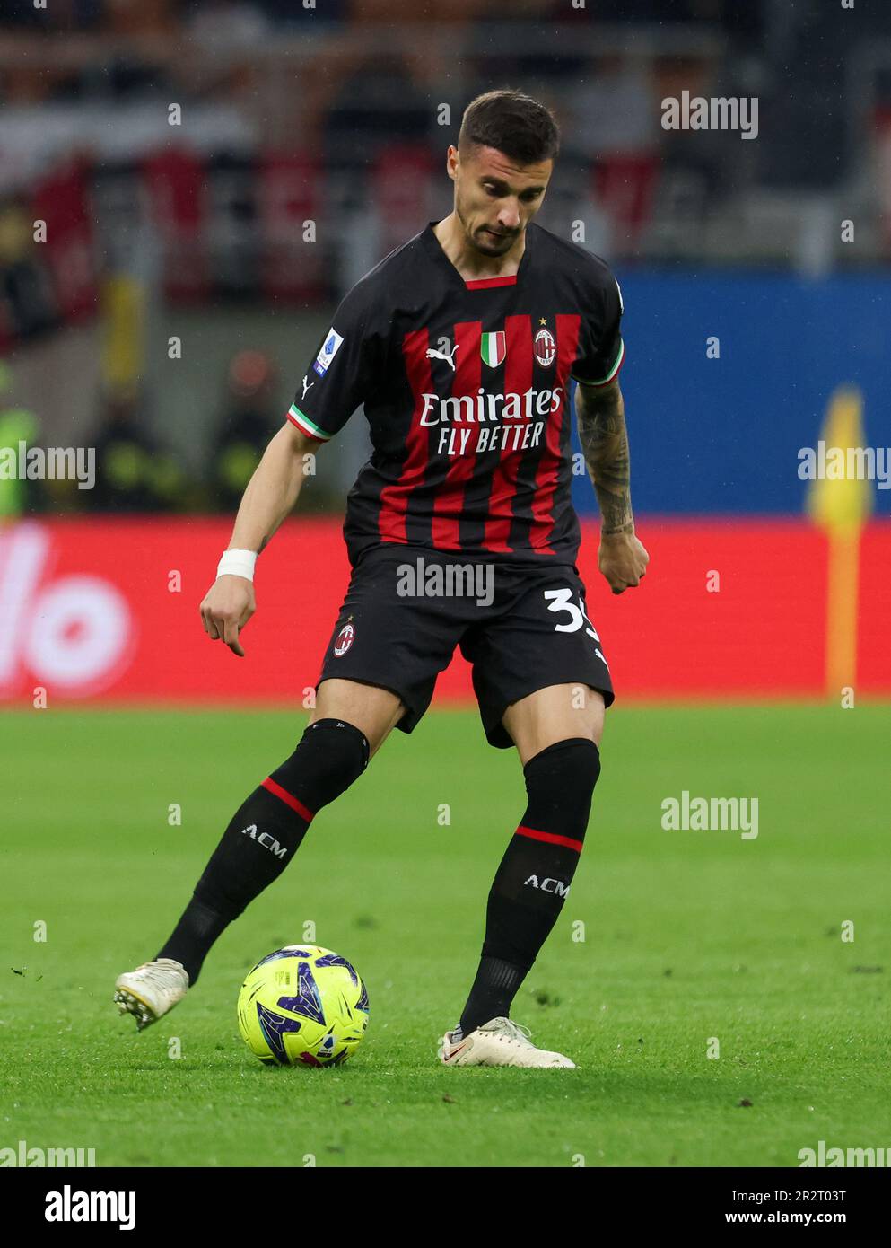 Milan, Italie. 20th mai 2023. Milan 20 mai 2023 Stadio G Meazza Championnat d'Italie série A Tim 2022/23 AC Milan - UC Sampdoria dans la photo : Rade Krunic Ph Antonio Saia crédit: Kines Milano/Alay Live News Banque D'Images
