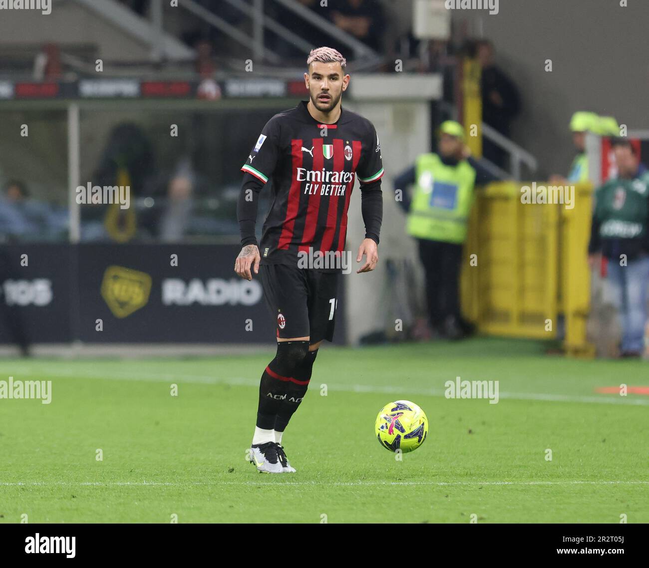 Milan, Italie. 20th mai 2023. Milan 20 mai 2023 Stadio G Meazza série de championnat italien A Tim 2022/23 AC Milan - UC Sampdoria dans la photo : Theo Hernandez pH Antonio Saia crédit: Kines Milano/Alay Live News Banque D'Images
