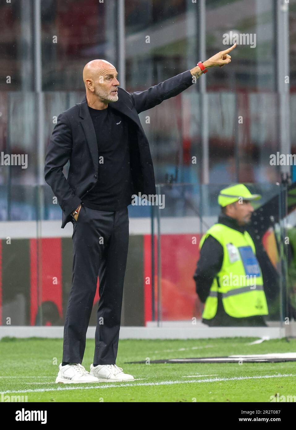 Milan, Italie. 20th mai 2023. Milan 20 mai 2023 Stadio G Meazza Championnat d'Italie série A Tim 2022/23 AC Milan - UC Sampdoria dans la photo : Stefano Pioli pH Antonio Saia crédit: Kines Milano/Alay Live News Banque D'Images