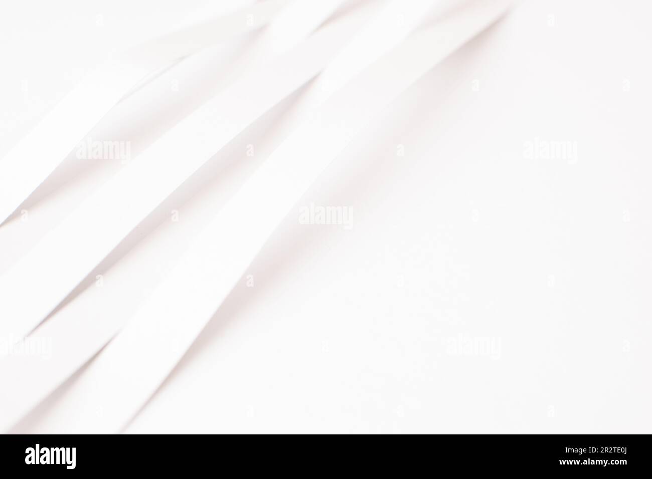 Arrière-plan abstrait 3D blanc avec espace de copie, flou Banque D'Images