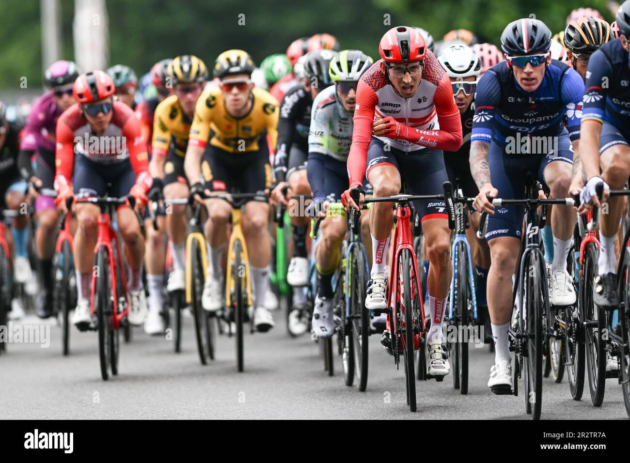 BERGAME, ITALIE - MAI 21: Bauke Mollema des pays-Bas et Team Trek - Segafredo concourent pendant le 106th Giro d'Italia 2023, Stage 15 a 195km stage de Seregno à Bergame / #UCIWT / on 21 mai 2023 à Seregno, Italie. Photo Tiziano Ballabio crédit: Tiziano Ballabio/Alamy Live News Banque D'Images