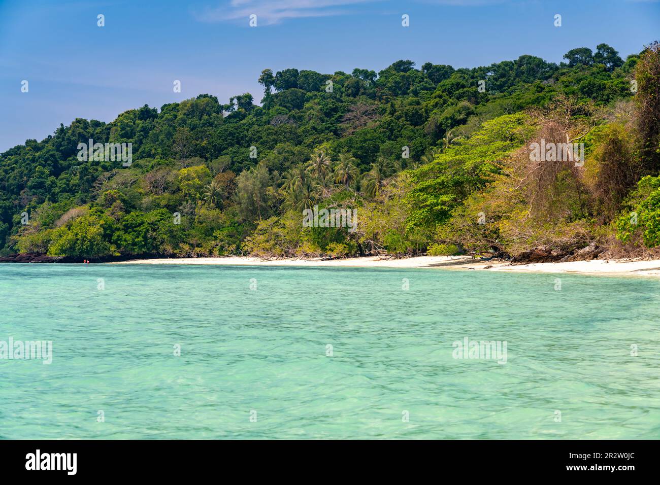 Traumstrand Ao-niang auf der Insel Koh Kradan in der Andamanensee, 2023 zum schönsten Strand der welt gewählt, Thaïlande, Asie | Dream Beach Ao-nia Banque D'Images