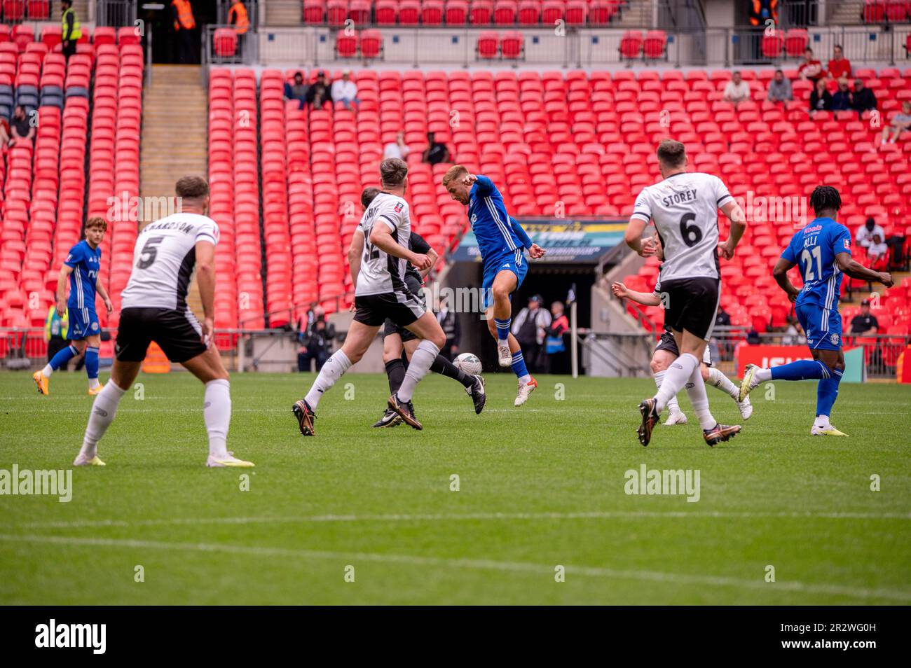 Londres, Royaume-Uni. 21st mai 2023. 21.05.23 - finale du Trophée Isuzu FA - Gateshead / FC Halifax Town. Credit: Thomas Jackson/Alay Live News Credit: Thomas Jackson/Alay Live News Banque D'Images