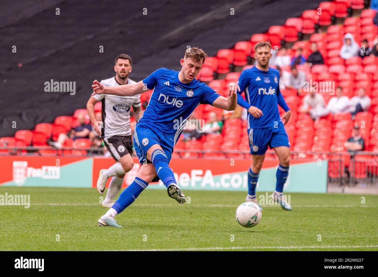 Londres, Royaume-Uni. 21st mai 2023. 21.05.23 - finale du Trophée Isuzu FA - Gateshead / FC Halifax Town. Credit: Thomas Jackson/Alay Live News Credit: Thomas Jackson/Alay Live News Banque D'Images