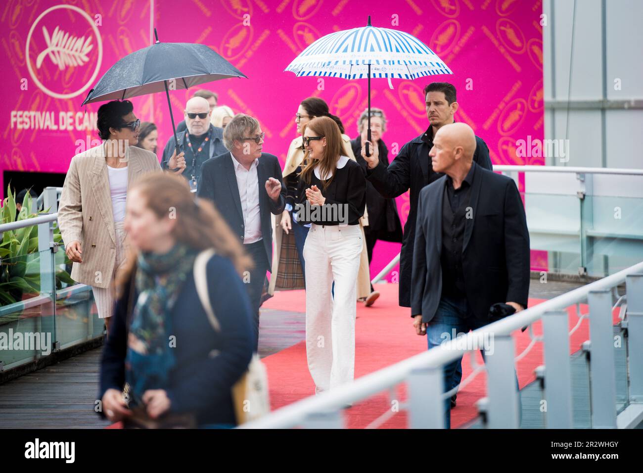 Cannes, France, 21th mai 2023, Nathalie Portman participe au festival annuel du film de Cannes 76th au Palais des Festivals (Credits photo: Giovanna Onofri) Banque D'Images