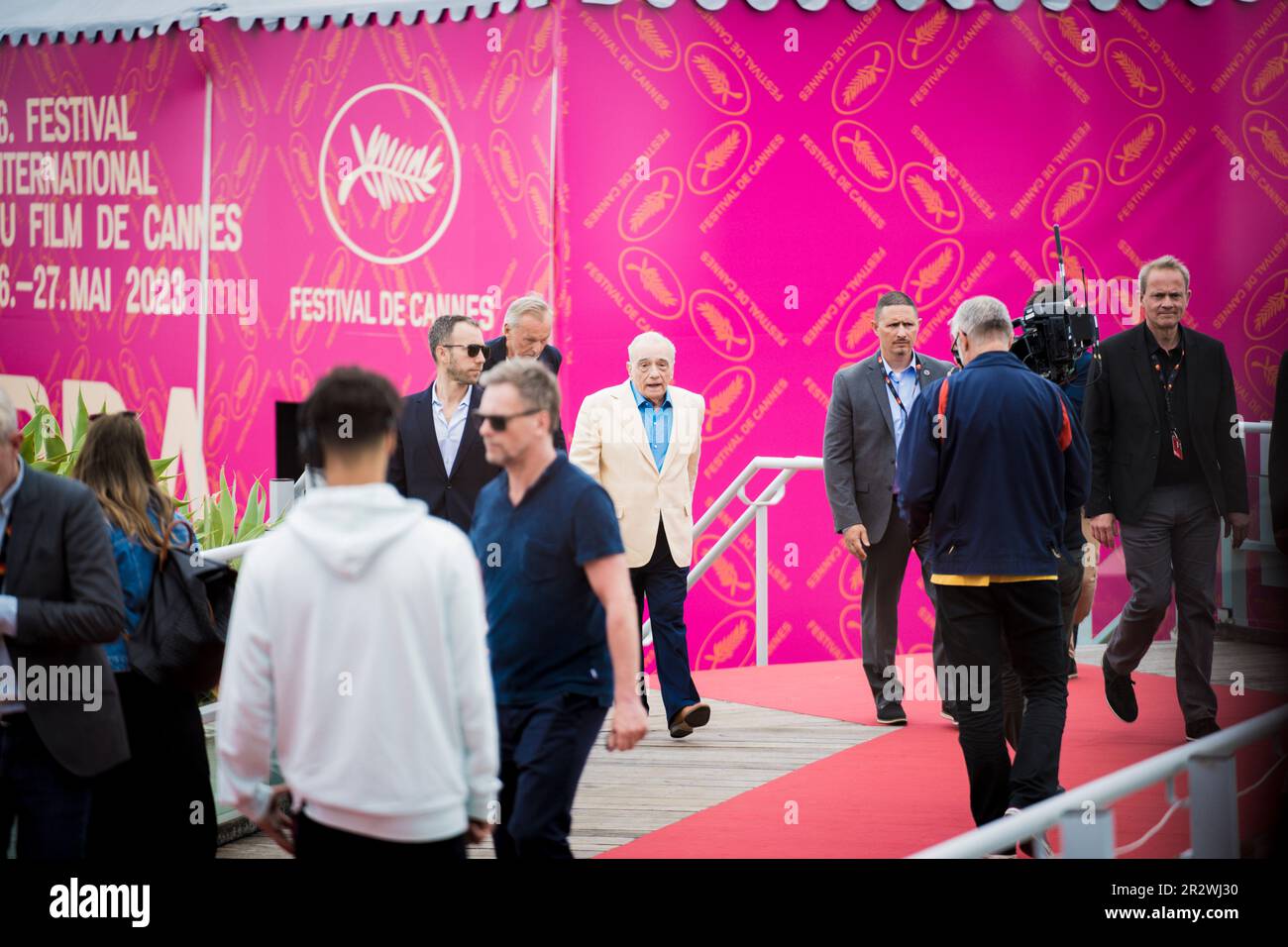 Cannes, France, 21th mai 2023, Martin Scorsese participe au festival annuel du film de Cannes 76th au Palais des Festivals (Credits photo: Giovanna Onofri) Banque D'Images