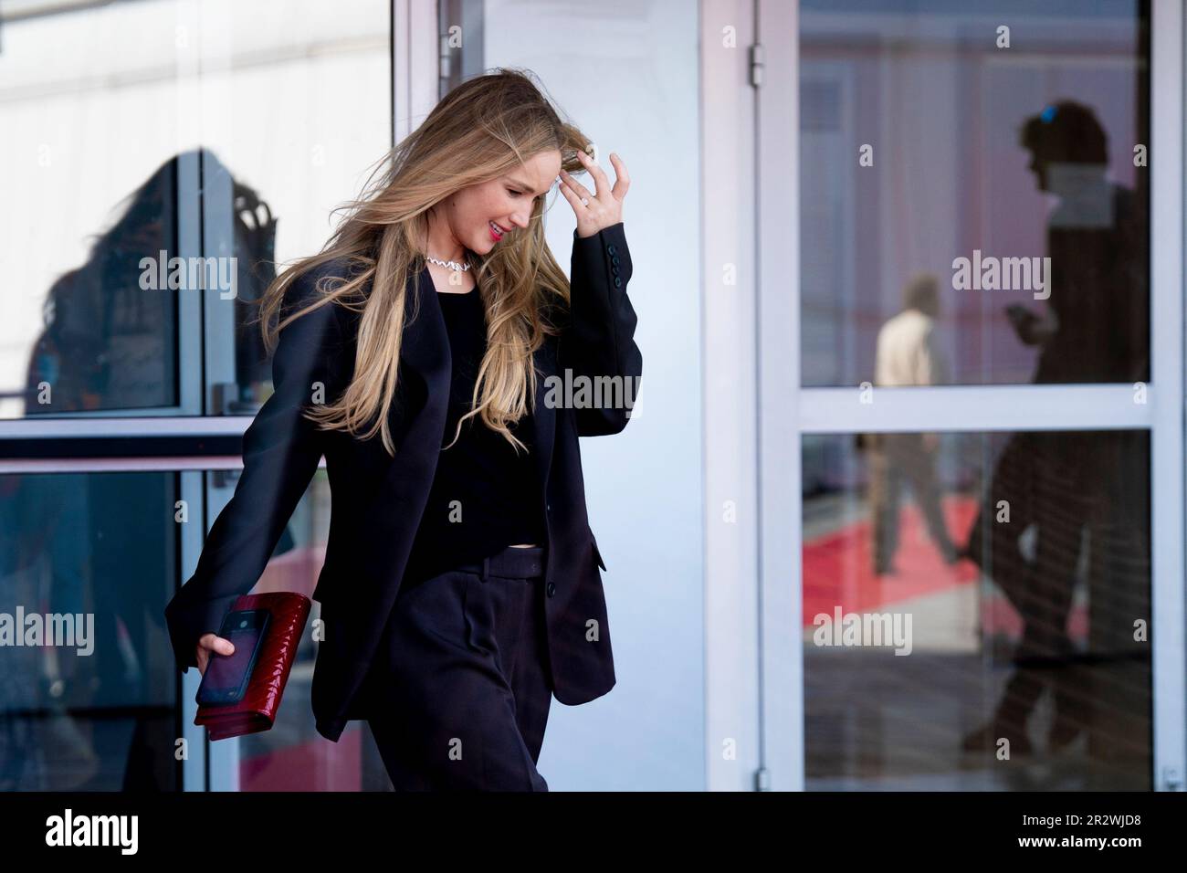 Cannes, France, 21th mai 2023, Jennifer Lawrence participe au festival annuel du film de Cannes 76th au Palais des Festivals (Credits photo: Giovanna Onofri) Banque D'Images
