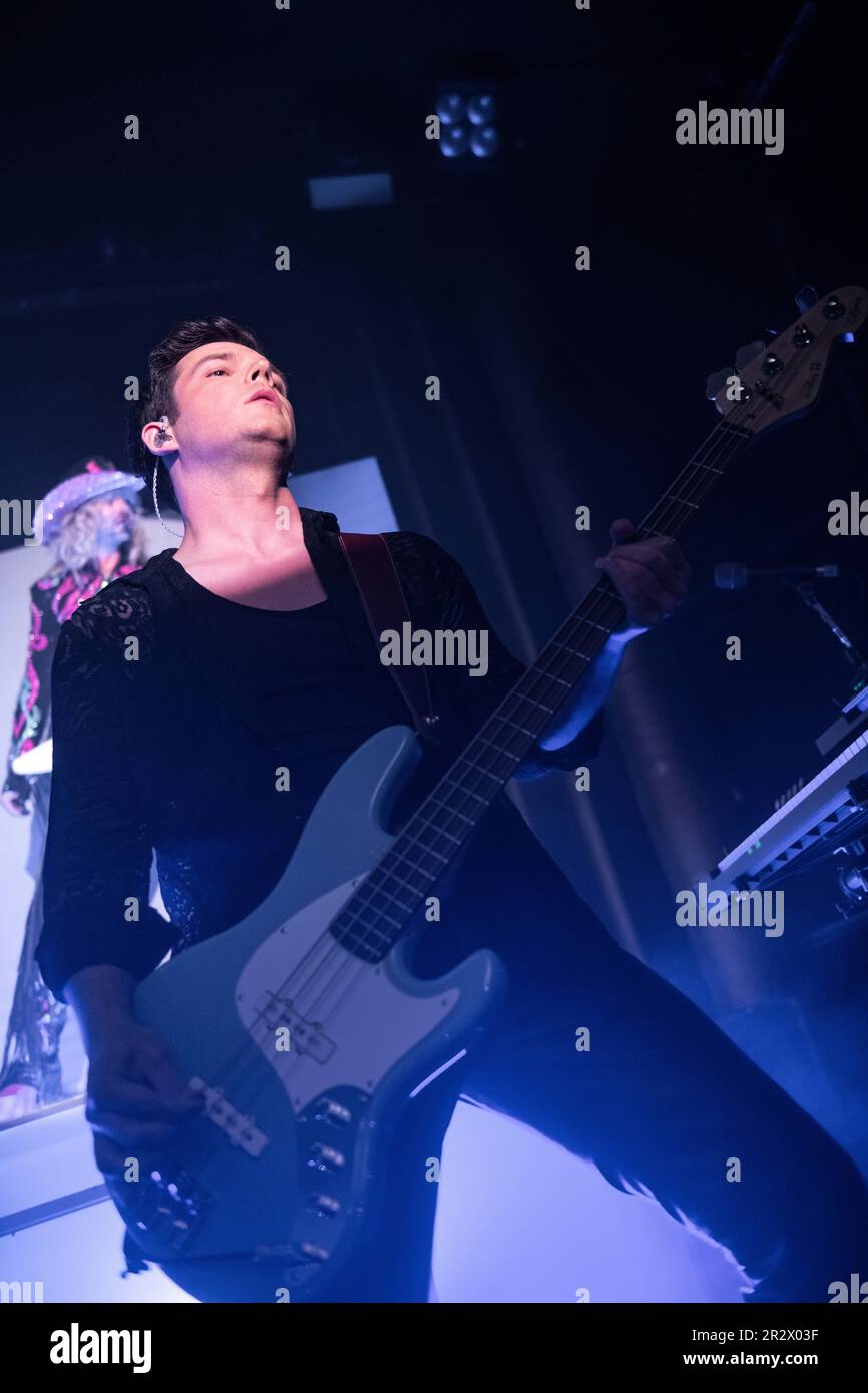 Tokio Hotel se produit à Sala Apolo, Barcelone, 12 mai 2023. Photographe: ALE Espaliat Banque D'Images