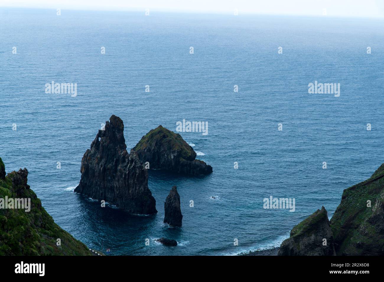 Ribeira da janela dans la municipalité de porto moniz, madère, portugal Banque D'Images
