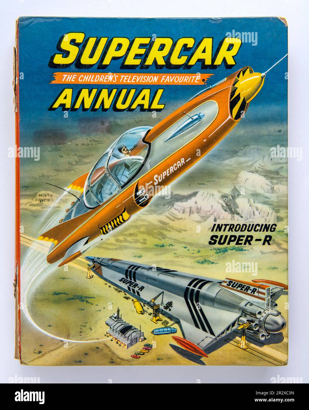 Publication annuelle en 1962 dédiée à la série télévisée pour enfants  Supercar de Gerry Anderson Photo Stock - Alamy