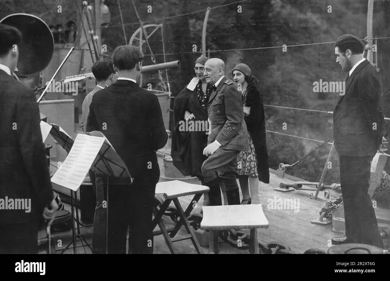 Gabriele d'Annunzio était un écrivain italien, poète, dramaturge, politicien soldat, journaliste et patriote, figure célèbre de la première Guerre mondiale Banque D'Images