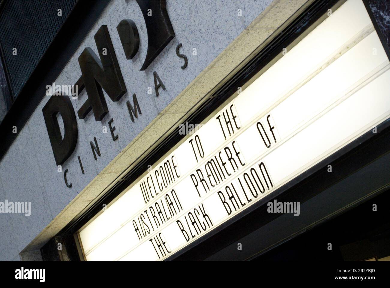 La première australienne de Black Balloon. Sydney, Australie. 27.02.08. Banque D'Images