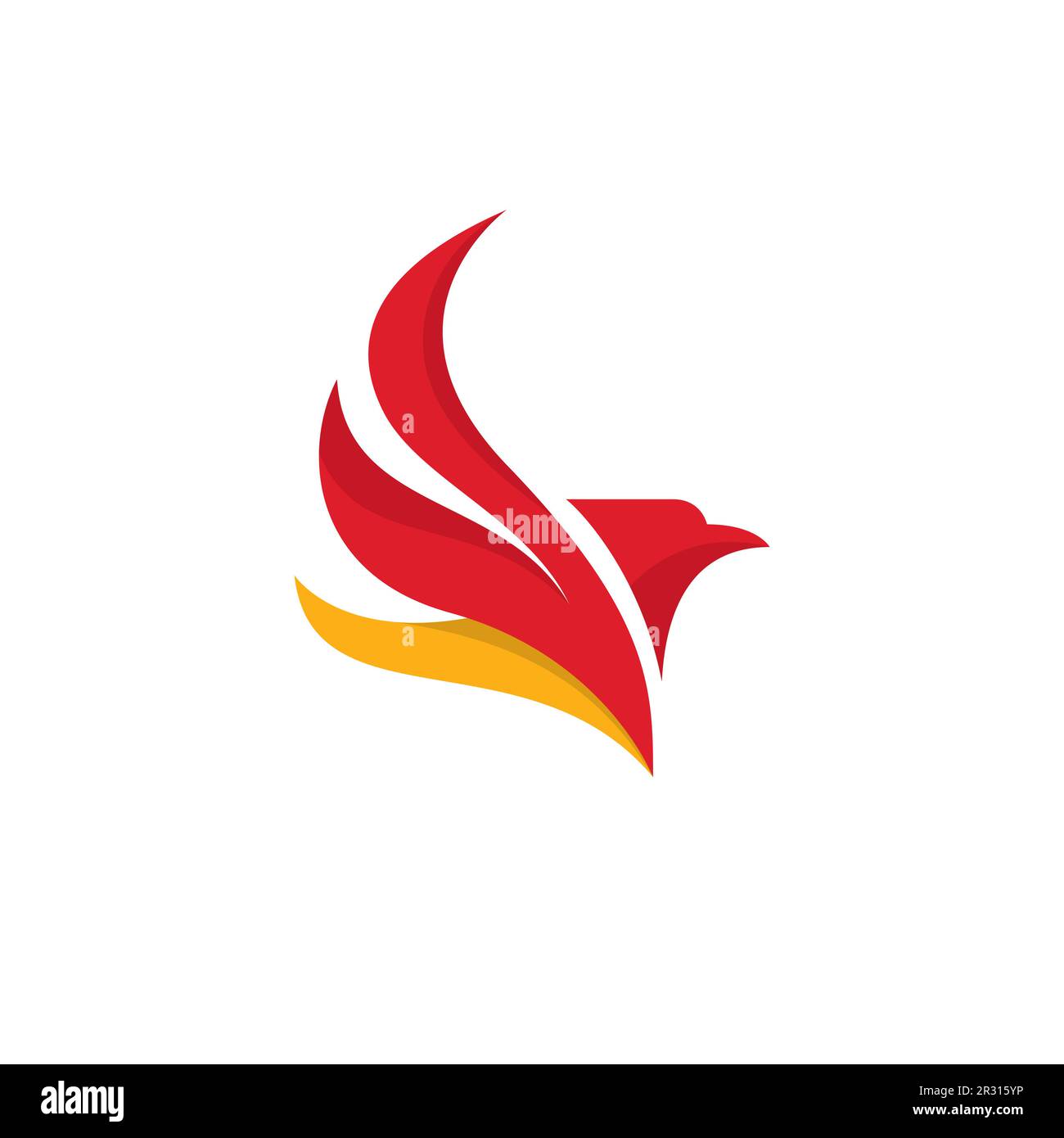 Logo Eagle Letter V. Illustration du vecteur oiseau Illustration de Vecteur