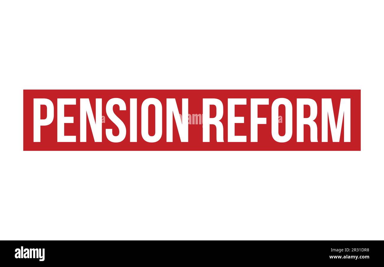 Réforme de pension caoutchouc tampon joint vecteur Illustration de Vecteur