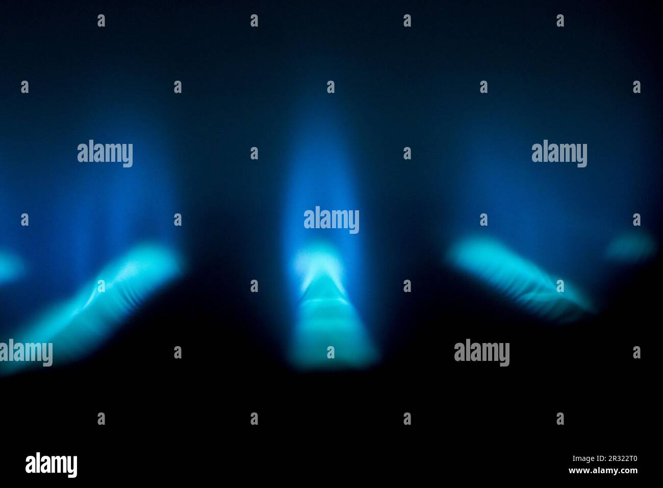 Brûleurs à gaz Banque D'Images