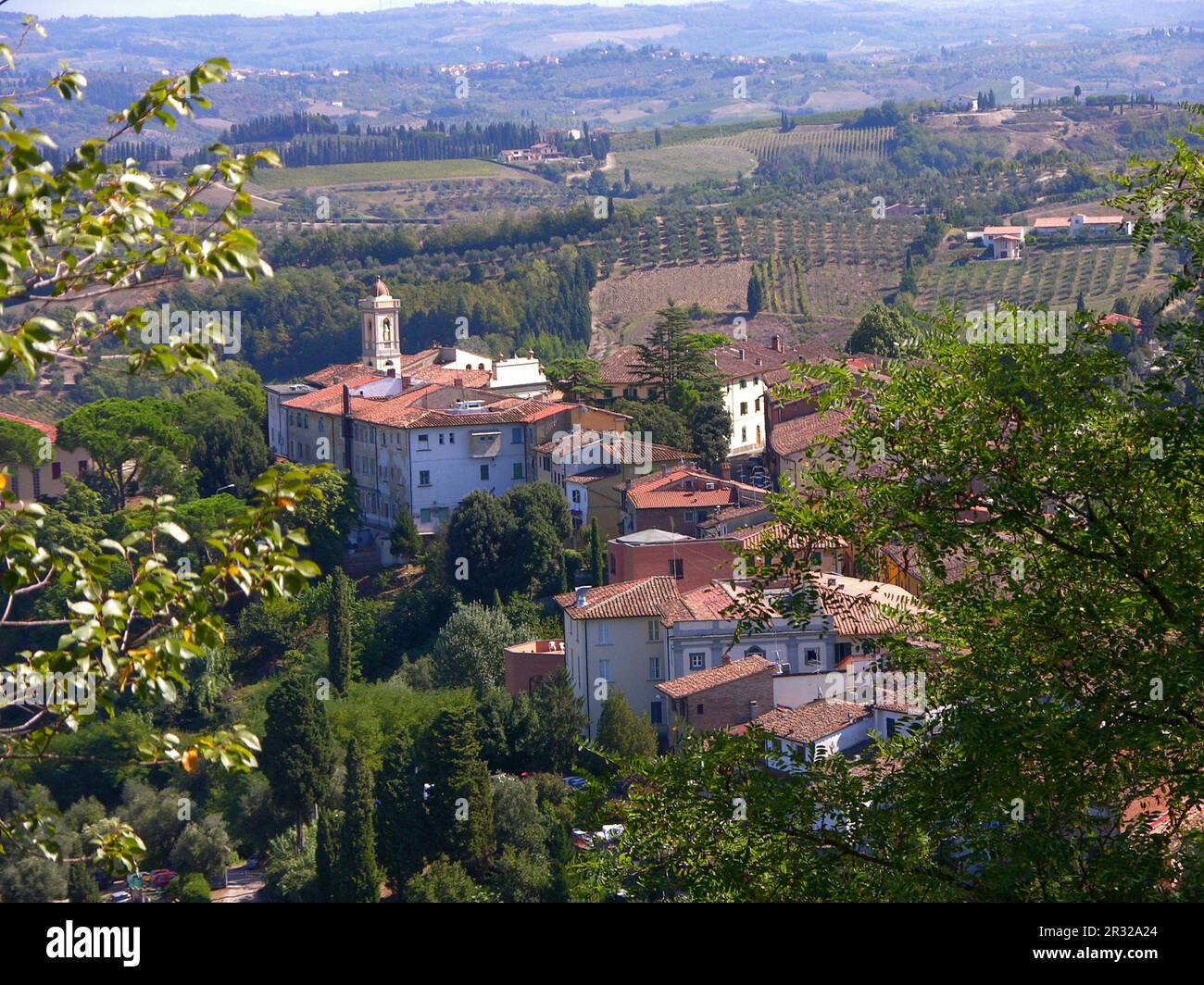 San Miniato al Tedesco Banque D'Images