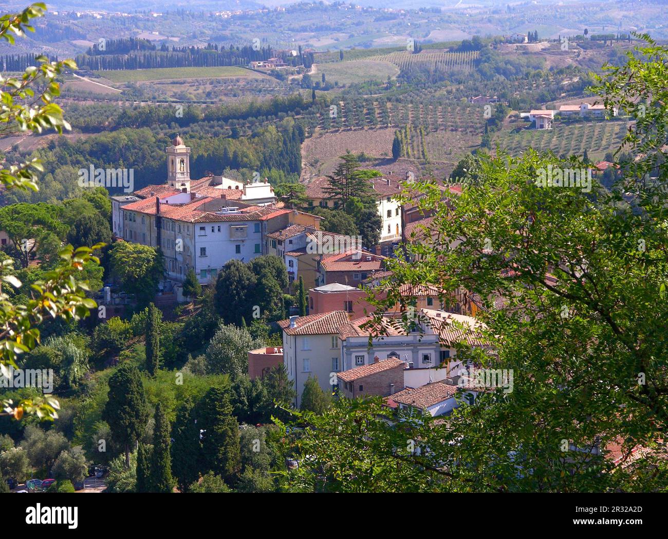 San Miniato al Tedesco Banque D'Images