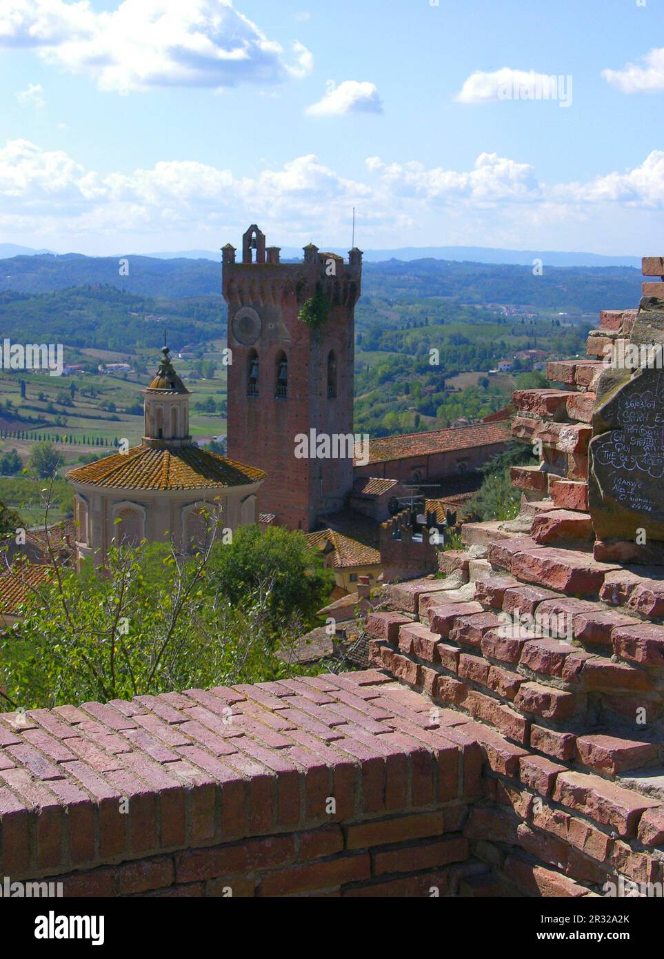 San Miniato al Tedesco Banque D'Images
