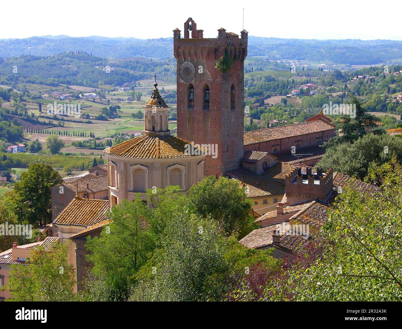 San Miniato al Tedesco Banque D'Images