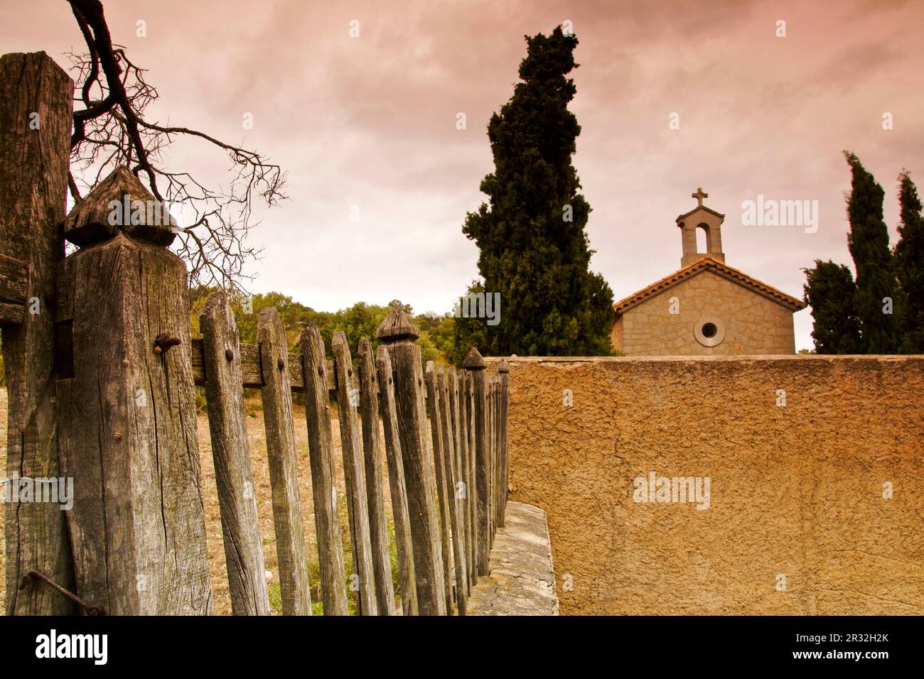 Ermita de Betlem,siglo XIX Artà.Mallorca.Islas Baleares. España. Banque D'Images