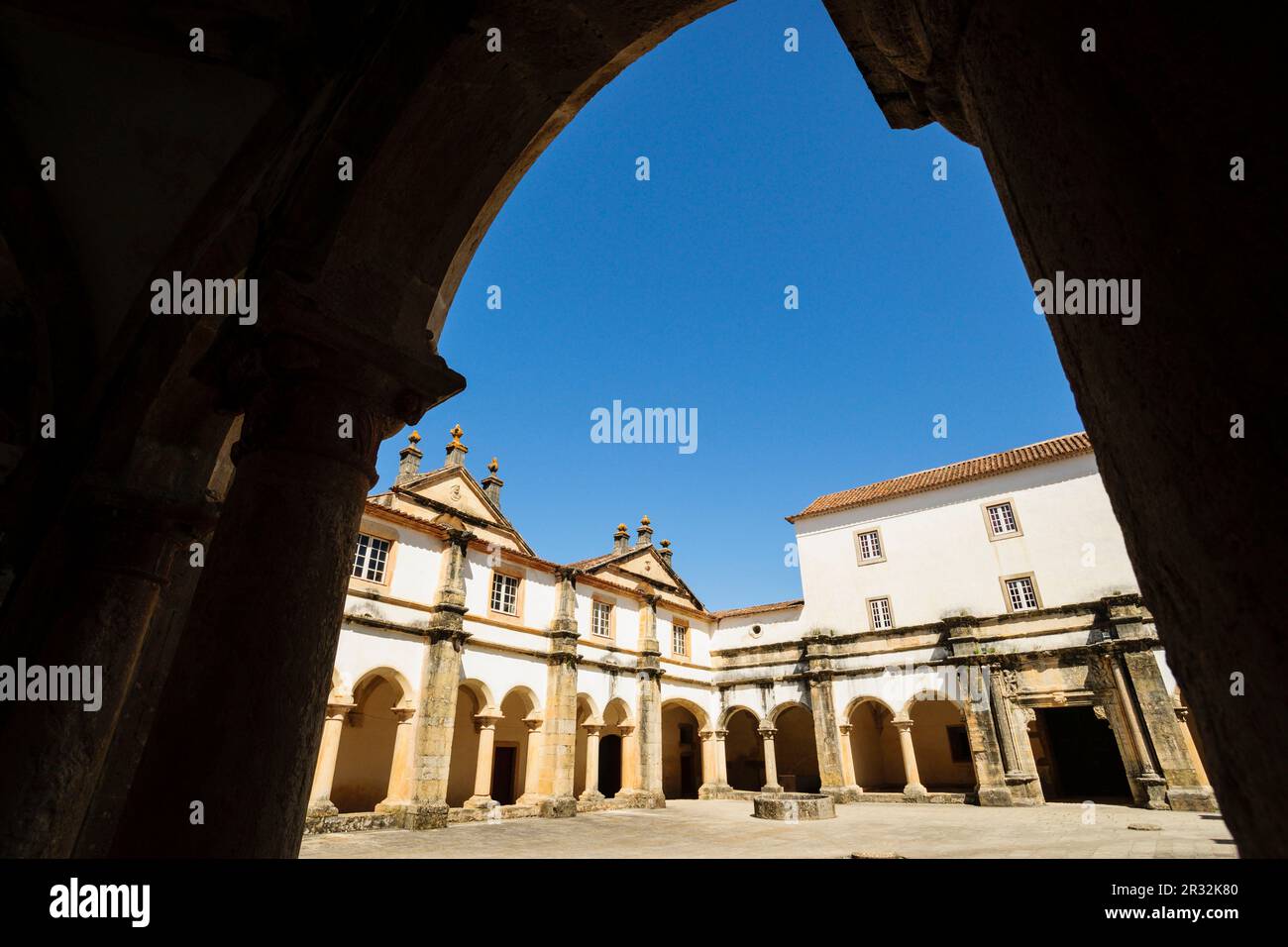 Convento de Cristo, año 1162, Tomar, district de Santarem, Medio Tejo, région, Centro, Portugal, Europa. Banque D'Images