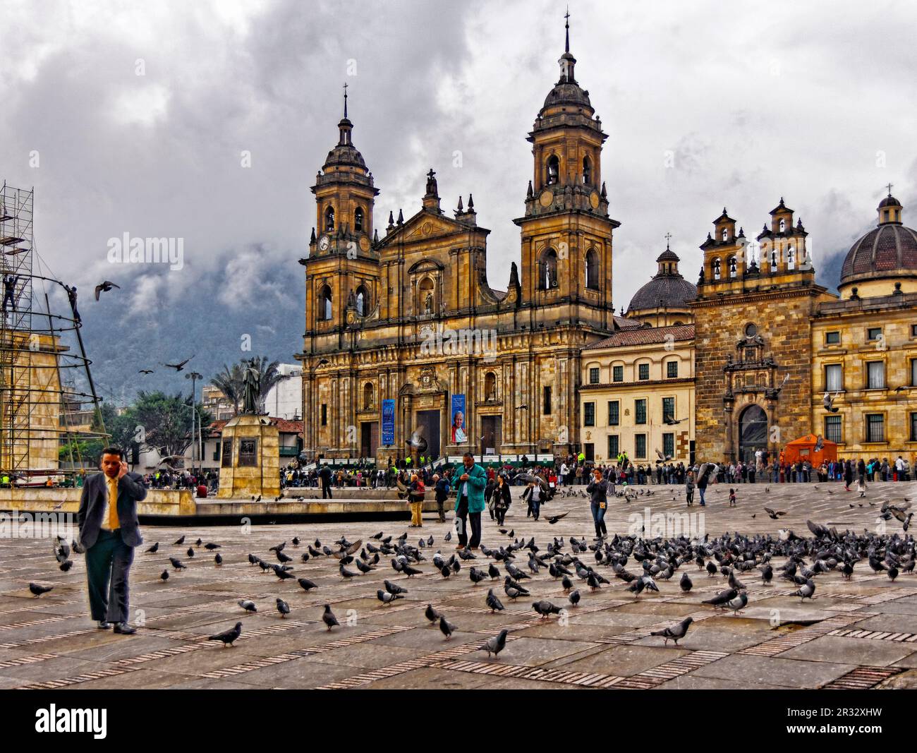 La Candelaria, Bogotá, Colombie Banque D'Images