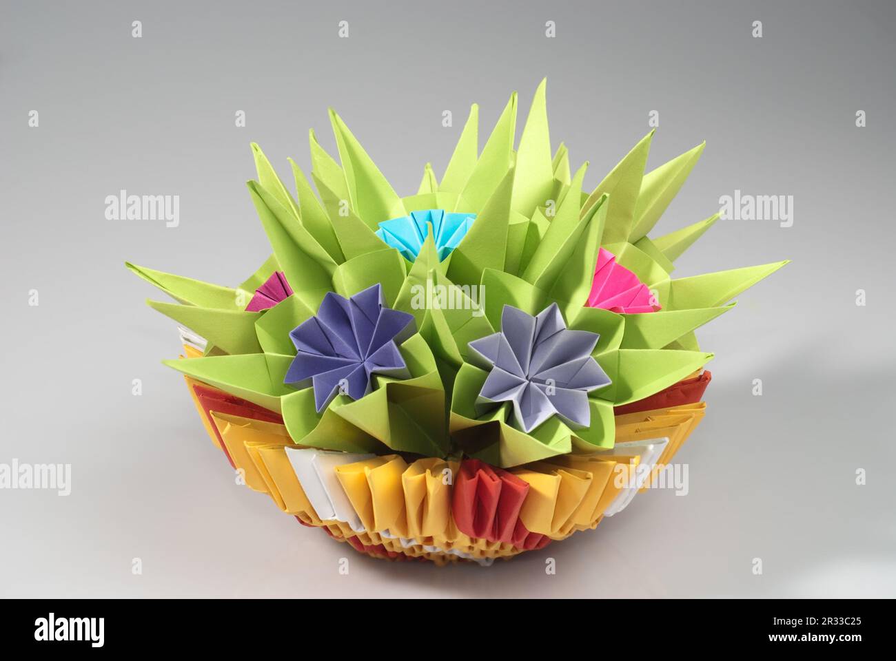 Bouquet d'origami Banque D'Images