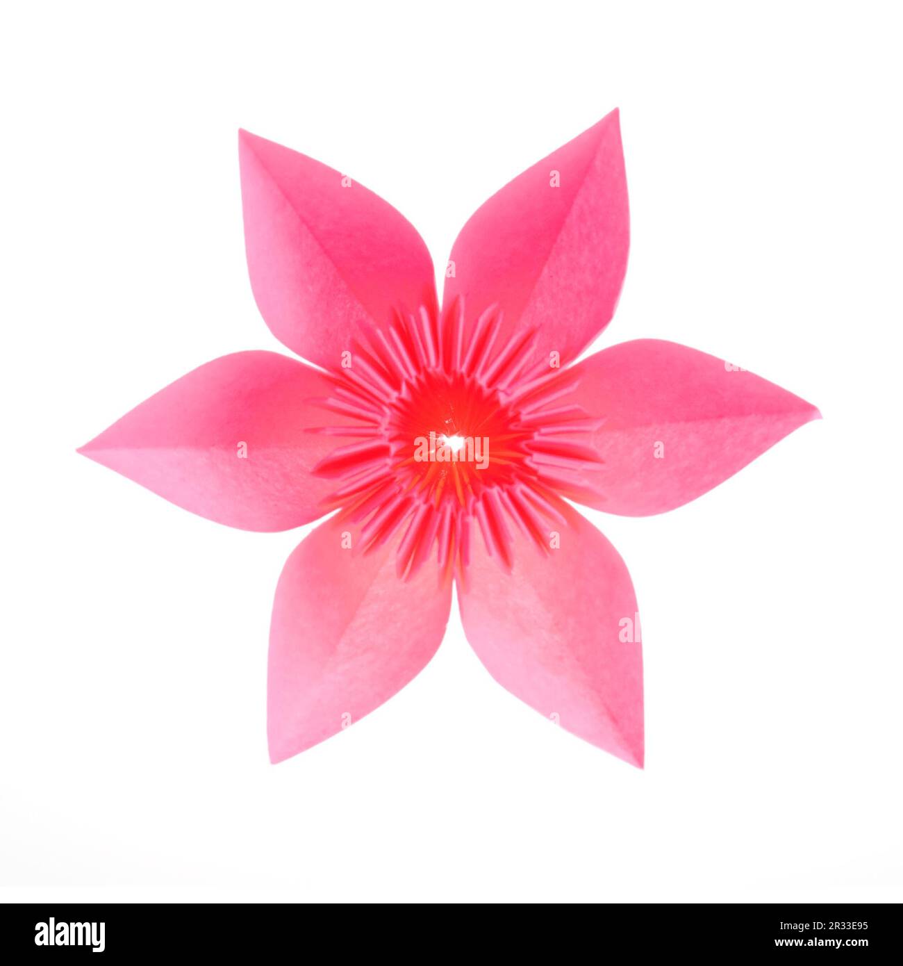 Origami Fleur Banque D'Images