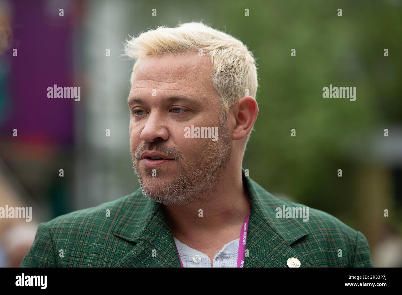 Chelsea, Londres, Royaume-Uni. 22nd mai 2023. Chanteur will Young au RHS Chelsea Flower Show Press Day. Crédit : Maureen McLean/Alay Live News Banque D'Images