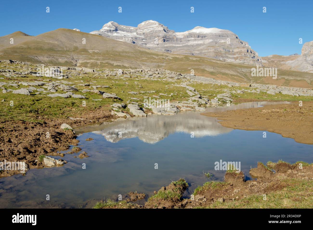 Parque Nacional de Ordesa y Monte Perdido, comarca del Sobrarbe, Huesca, Aragón, cordillera de los Pirineos, Espagne. Banque D'Images