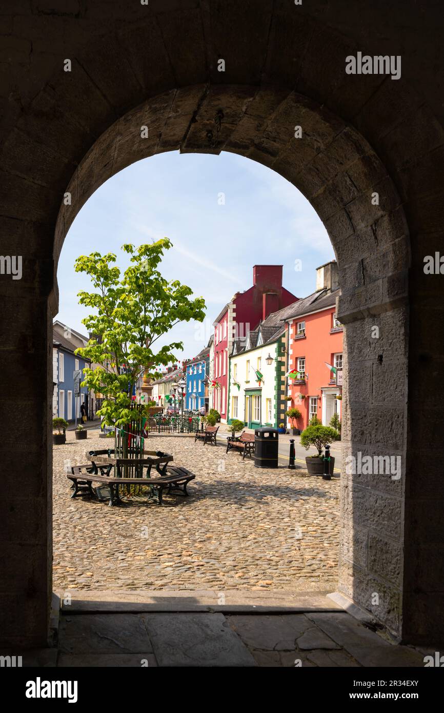 Llandovery (Lanymddyfri) Camarthenshire, pays de Galles Banque D'Images