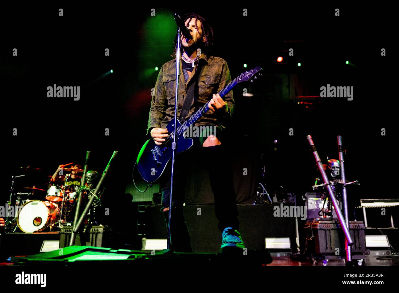 Italie 10 Mai 2023 Like A Storm - ouverture de skillet d'acte - vivre au club d'Alcatraz Milano © Andrea Ripamonti / Alay Banque D'Images