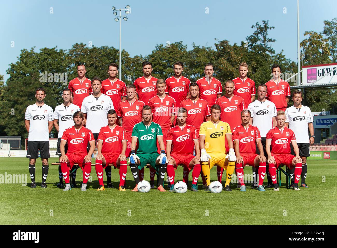 Équipe ZFC Meuselwitz Banque D'Images