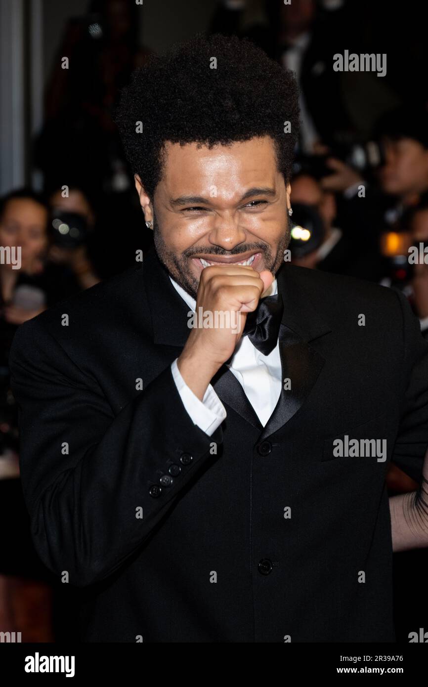 The Weeknd (Abel Tesfaye) 76th Festival de Cannes tapis rouge du film