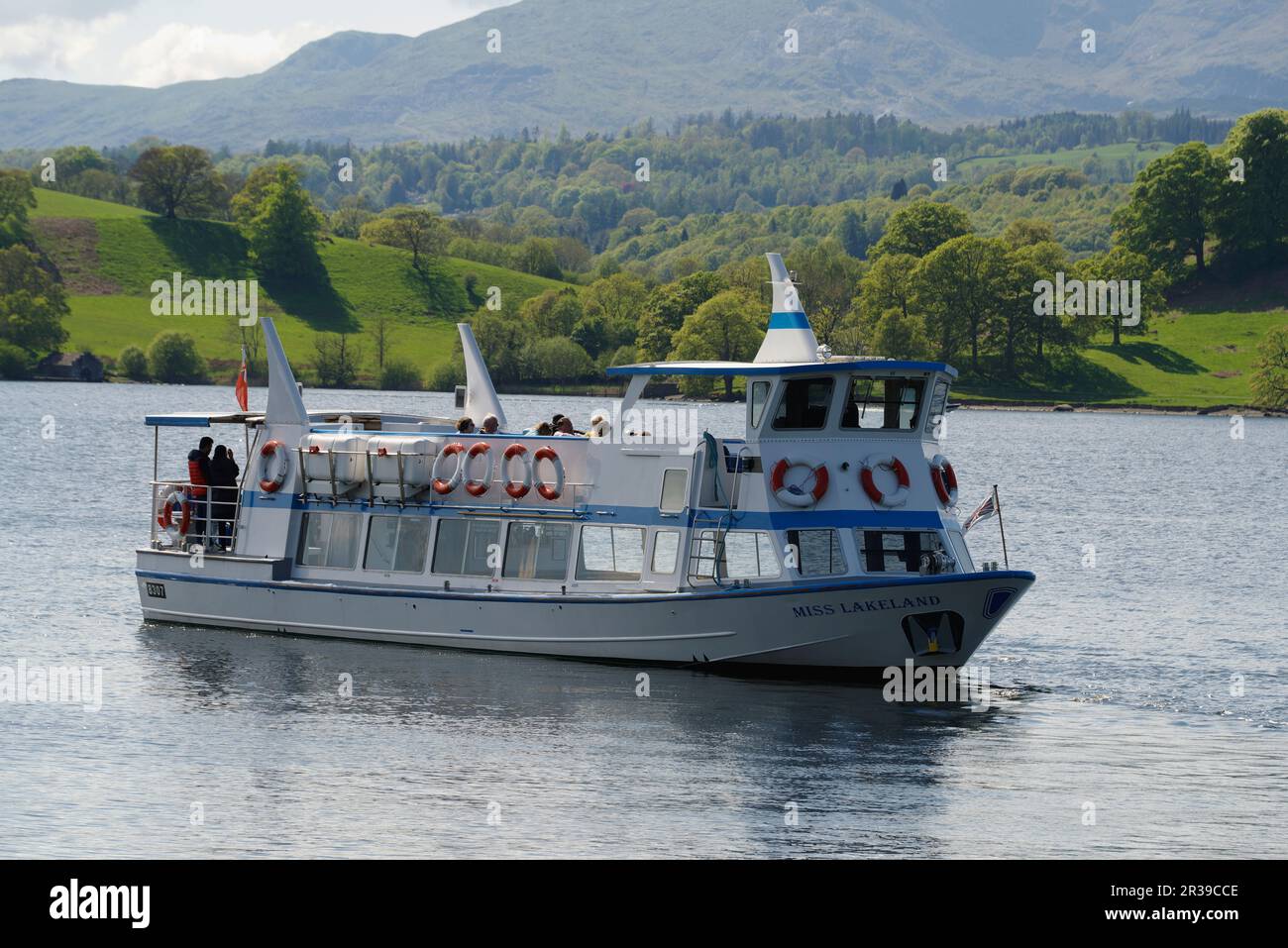 Windermere Lake, Ambleside, Cumbria, Angleterre, Royaume-Uni, Banque D'Images