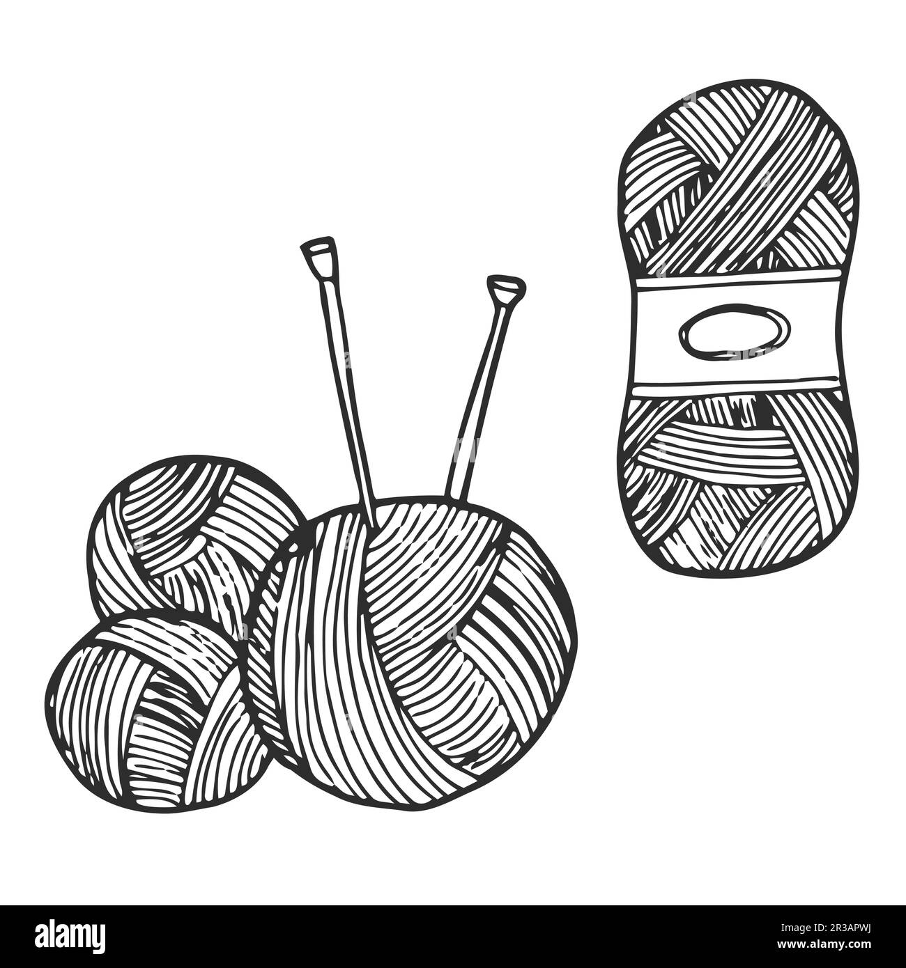Crochet craft Banque d'images vectorielles - Alamy