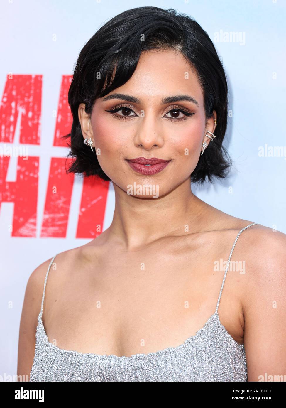 LOS ANGELES, CALIFORNIE, États-Unis - 22 MAI : l'actrice américaine Aparna Brielle arrive à la première de la saison 1 de Netflix, qui s'est tenue à AMC The Grove 14 sur 22 mai 2023 à Los Angeles, Californie, États-Unis. (Photo de Xavier Collin/image Press Agency) Banque D'Images