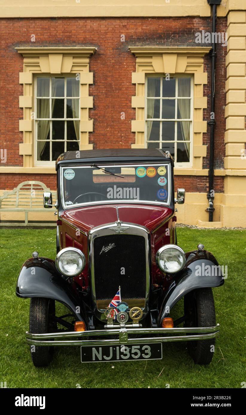 Austin dix. Lytham Hall Classic car Show 2023. Banque D'Images