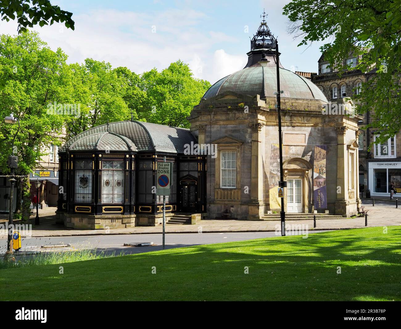 Le Royal Pump Room, ancien bâtiment de spa, est devenu un musée dans le Yorkshire du Nord de Harrogate, en Angleterre Banque D'Images