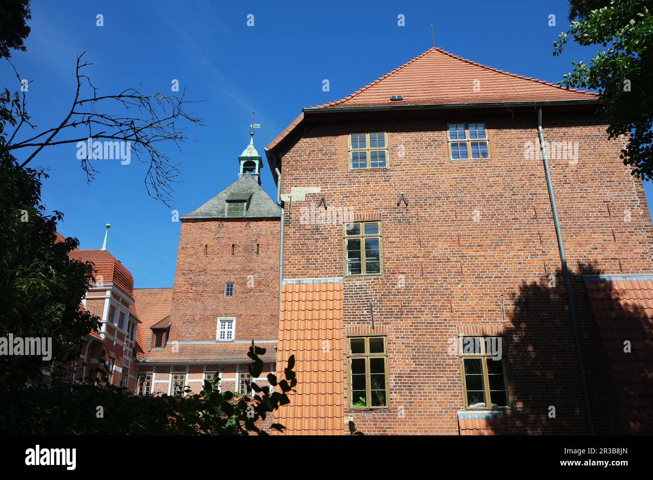 Château à Winsen Luhe, Basse-Saxe Banque D'Images