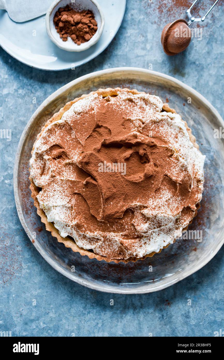 Banoffee pie Banque D'Images