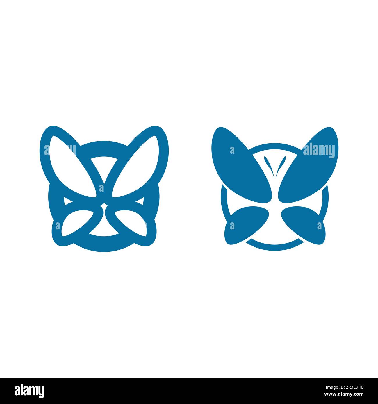 Beauté papillon Vector Icon Animal insecte design Illustration de Vecteur