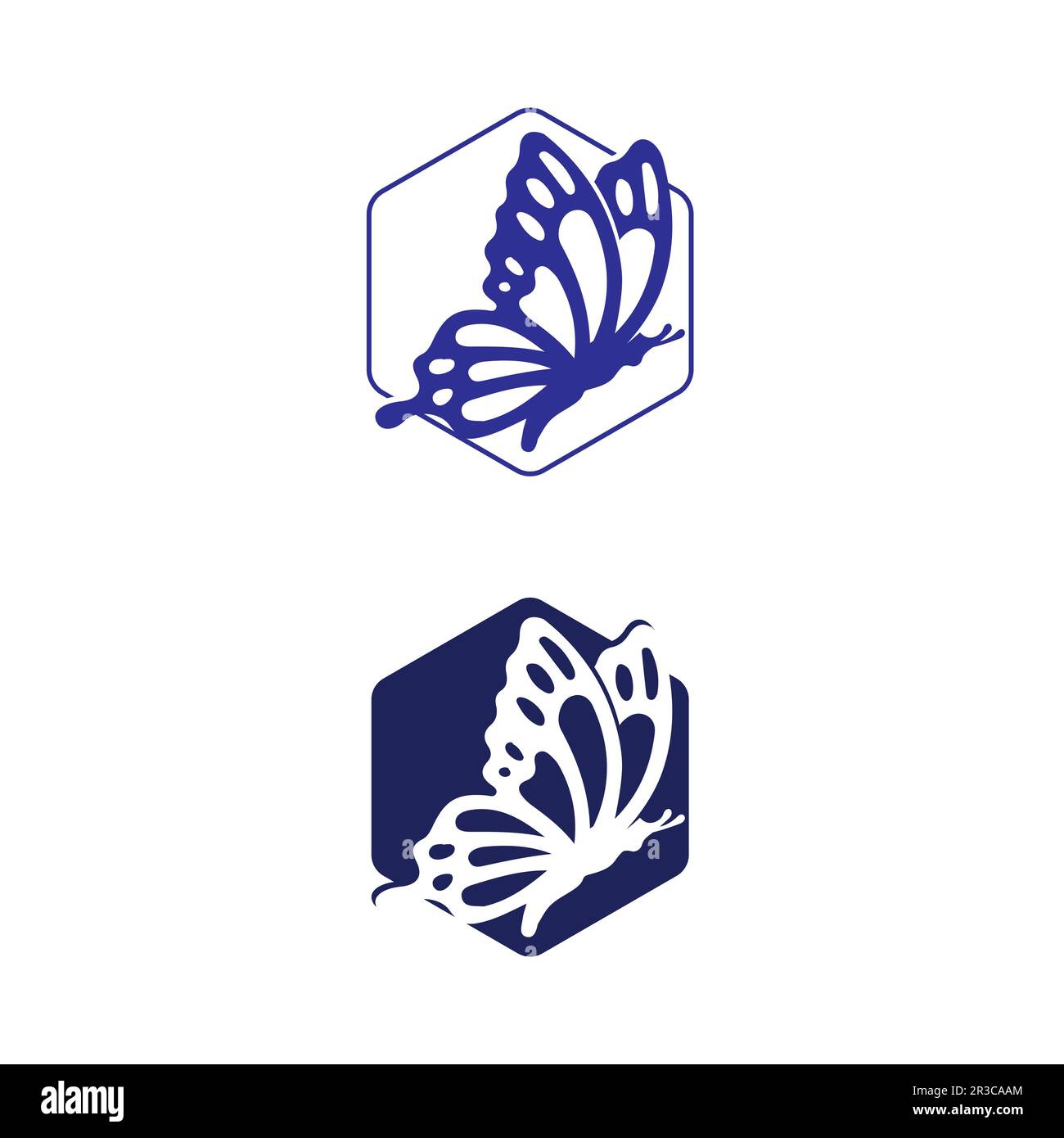 Beauté papillon Vector Icon Animal insecte design Illustration de Vecteur